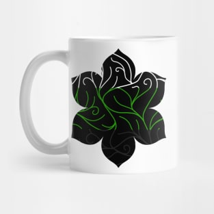 Black Velvet, Neutrois Flag Vines Mug